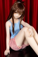 Aotume 凹凸咪 - 結城美柑 127 - 145cm - B cup (矽膠頭+矽膠身體）｜出包王女 結城美柑 Cosplay 矽膠娃娃：圖片 5
