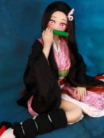 Aotume 凹凸咪 - 禰豆子 47 - 145cm - B cup (TPE頭+TPE身體）｜鬼滅之刃 竈門禰豆子 Cosplay 角色娃娃：圖片 5