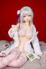 Aotume 凹凸咪 - 愛蜜莉雅 125 - 155cm - C cup (矽膠頭+矽膠身體）｜Re: 從零開始 愛蜜莉雅 Cosplay 矽膠娃娃：圖片 6