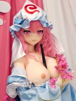 Aotume 凹凸咪 - 幽幽子 101 - 155cm - H cup (TPE頭+TPE身體）｜東方Project 西行寺幽幽子 Cosplay 角色娃娃：圖片 6