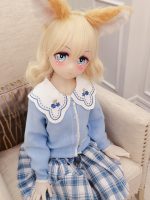Aotume 凹凸咪 -九尾狐狸 67 - 135cm - B cup (TPE頭+TPE身體）｜東方Project 八雲藍 Cosplay 實體娃娃：圖片 6