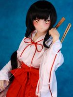 Aotume 凹凸咪 - 桔梗 43- 145cm - D cup (TPE頭+TPE身體）｜犬夜叉 桔梗 Cosplay 成人娃娃：圖片 5