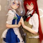 Oriental Project Red Misuzu Cosplay Character Doll with Humped Body 155cm H Cup