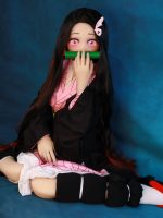 Aotume 凹凸咪 - 禰豆子 47 - 145cm - B cup (TPE頭+TPE身體）｜鬼滅之刃 竈門禰豆子 Cosplay 角色娃娃：圖片 8