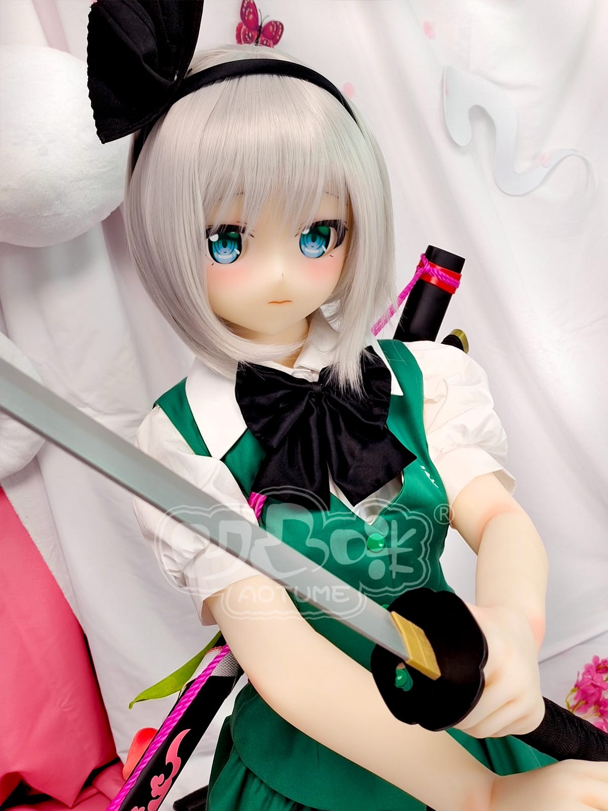 東方Project 魂魄妖夢 Cosplay 成人娃娃 凹凸咪 145cm B Cup