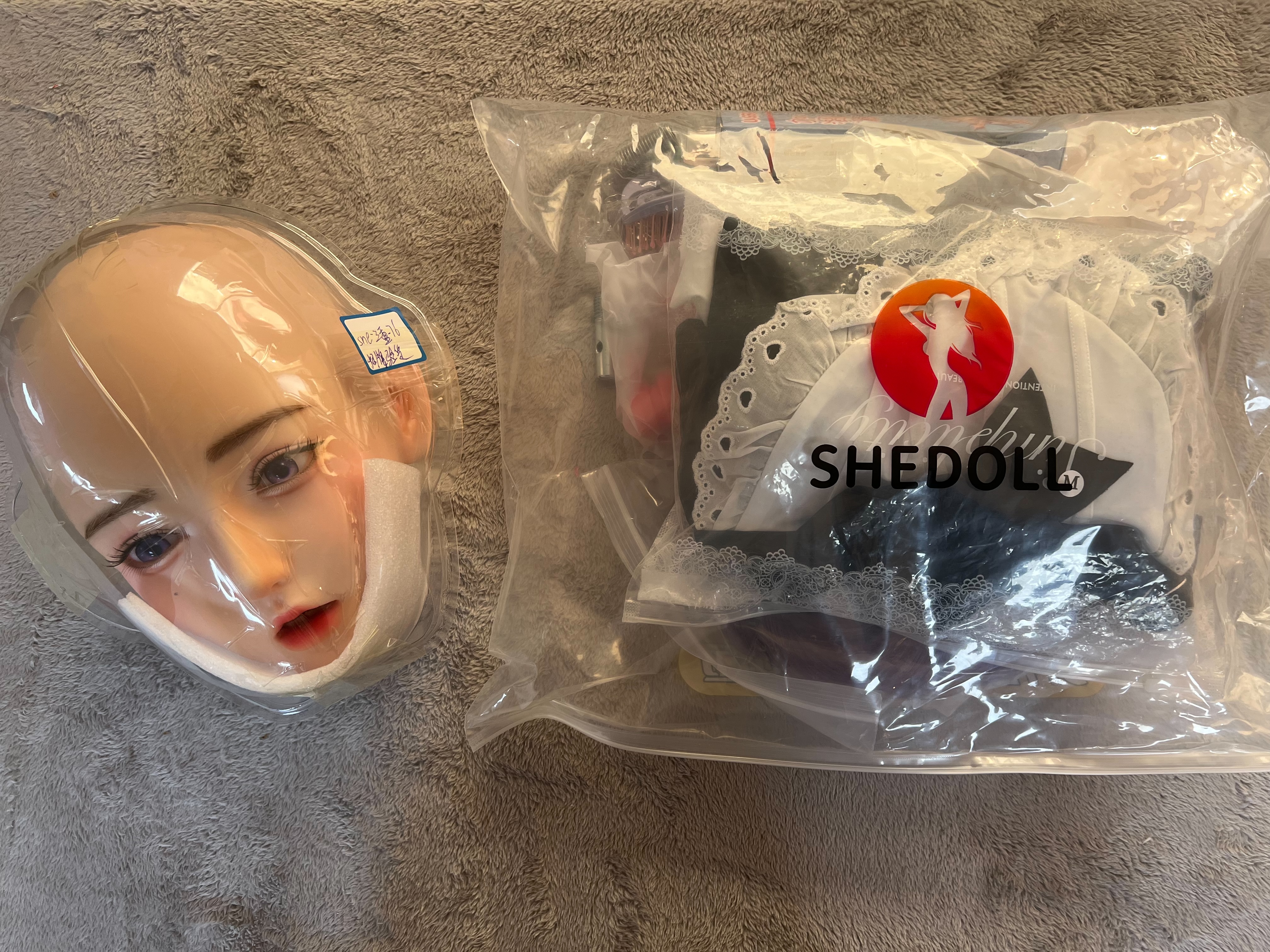 江小婉頭雕與配件包