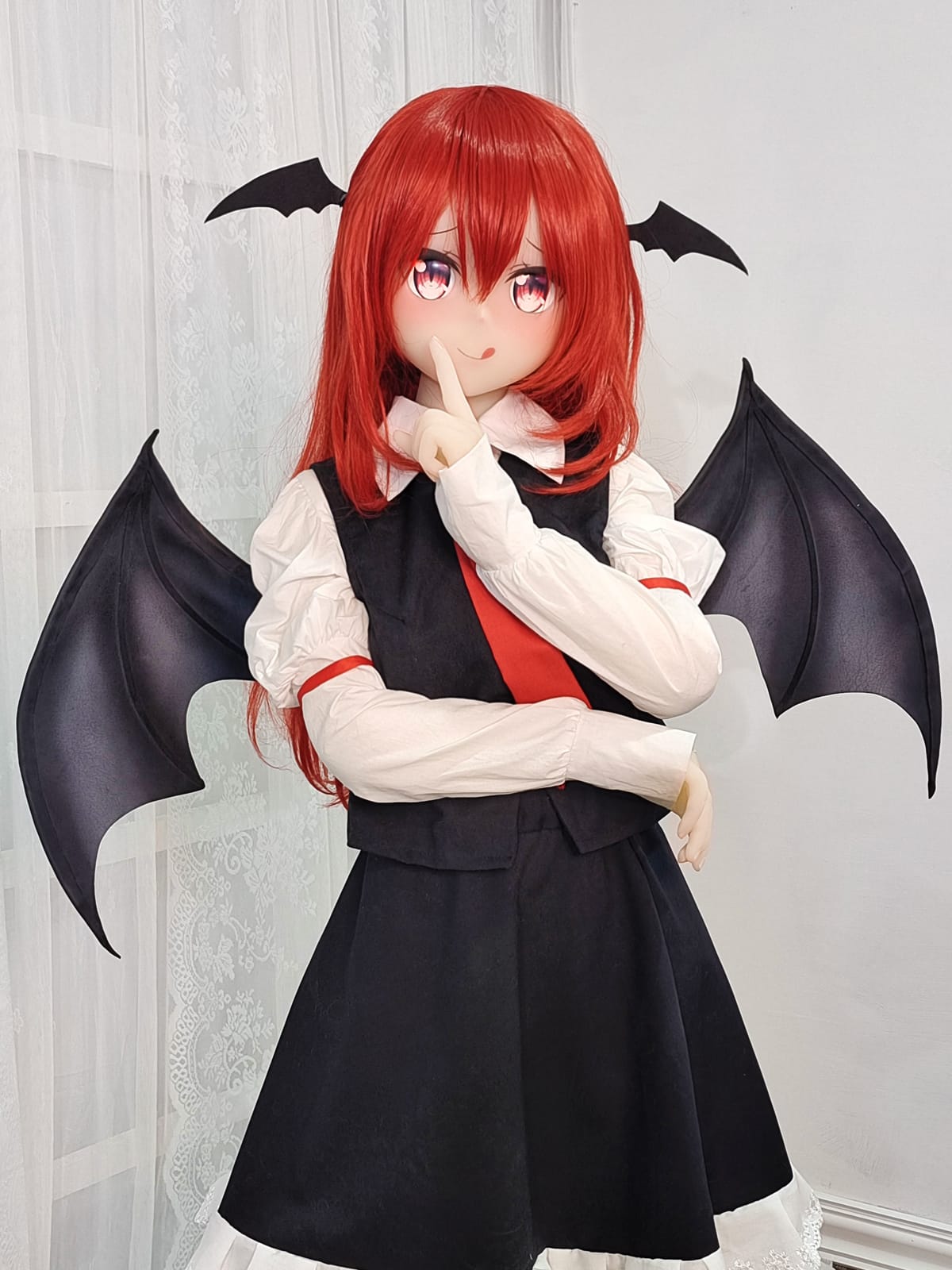 東方Project 小惡魔 Cosplay 實體娃娃 凹凸咪 145cm B Cup
