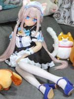 Aotume 凹凸咪 -香子蘭 59- 145cm - B cup (TPE頭+TPE身體）｜貓娘樂園 香草 Cosplay 角色娃娃：圖片 6