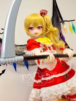 Aotume 凹凸咪 - 芙蘭 100 - 135cm - B cup (TPE頭+TPE身體）｜東方Project 芙蘭朵露 斯卡蕾特 Cosplay 二次元娃娃：圖片 12