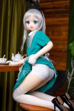 Aotume 凹凸咪 - 神崎日照 124 - 145cm - B cup (矽膠頭+矽膠身體）｜調教咖啡廳 神崎日照 Cosplay 矽膠娃娃：圖片 2