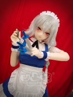 Aotume 凹凸咪 - 咲夜 103 - 155cm - C cup (TPE頭+TPE身體）｜東方Project 十六夜咲夜 Cosplay 實體娃娃：圖片 7