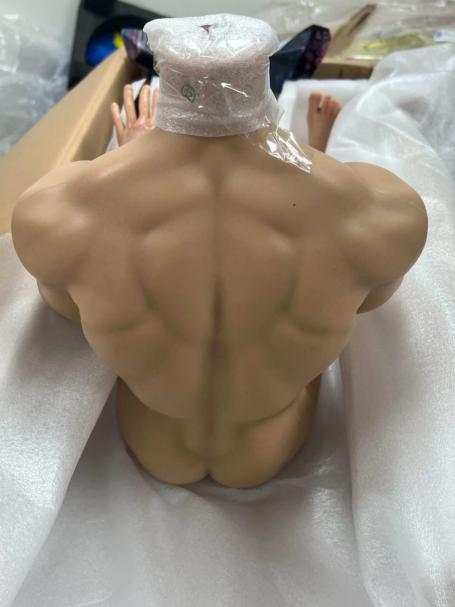 Realing 睿靈背部肌肉細節