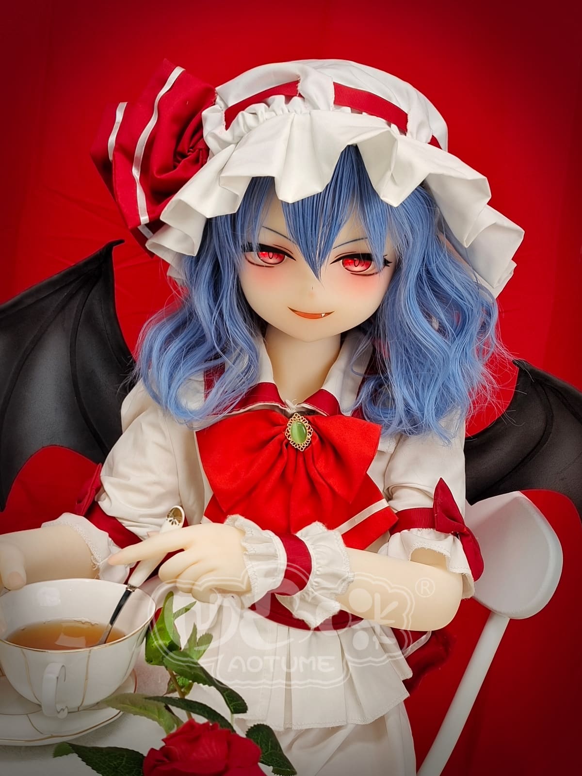 Oriental Project Remilia Scarlet Cosplay Anime Doll Full Body 135cm B Cup