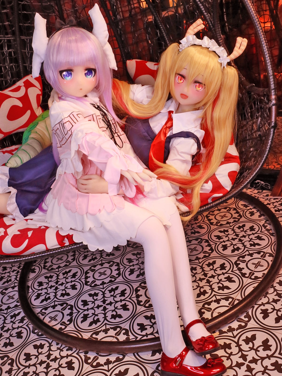 小林家的龍女僕 康娜 卡姆依 Cosplay 角色娃娃 凹凸咪 135cm B Cup