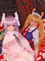 Aotume 凹凸咪 - 康娜新 52 - 135cm - B cup (TPE頭+TPE身體） ｜小林家的龍女僕 康娜 卡姆依 Cosplay 角色娃娃：圖片 4