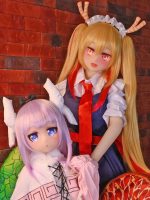 Aotume 凹凸咪 - 康娜新 52 - 135cm - B cup (TPE頭+TPE身體） ｜小林家的龍女僕 康娜 卡姆依 Cosplay 角色娃娃：圖片 5