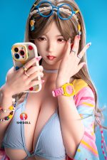 SHEDOLL娃娃 – 北栀 – 155cm – Hcup - (皮紋款)：圖片 2