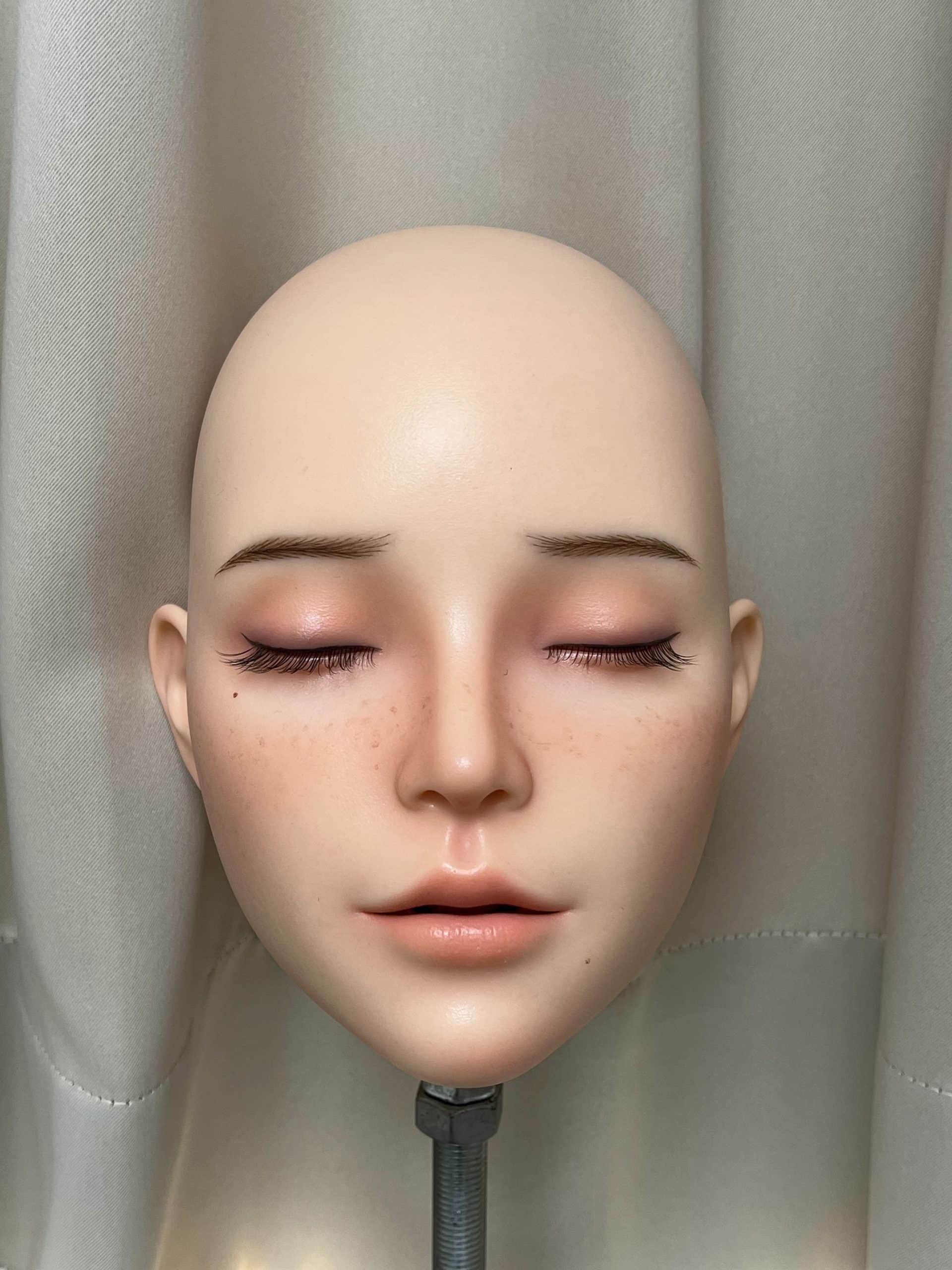 Jenny.O 閉眼頭雕展示