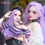 羊角魅惑魔物娘可插公仔