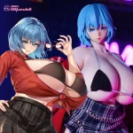 Akeno Plug-in Doll MRLSEXDOLL Akeno Nyakumi 3D H Animation Character Giant Busty Adult Figure