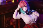 MRLSEXDOLL - Reiyu GuiGui - 66cm｜Vtuber聯名巨乳扶他可插公仔：圖片 13
