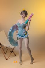 JIUSHENG玖盛娃娃-96B SHIO -149cm-B罩杯-皮紋(全矽膠)：圖片 4