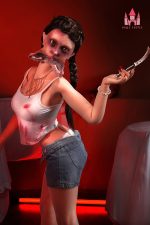 Dolls Castle | 娃娃城堡 - 158cm Zombiella 裂唇人  - C Cup （獵奇矽膠娃娃） - Image 28