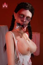 Dolls Castle | 娃娃城堡 - 158cm Zombiella 裂唇人  - C Cup （獵奇矽膠娃娃） - Image 38