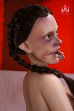 Dolls Castle | 娃娃城堡 - 158cm Zombiella 裂唇人  - C Cup （獵奇矽膠娃娃） - Image 39