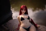 MRLSEXDOLL - Pufffypink - 63cm｜紅髮可插公仔：圖片 8