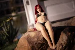 MRLSEXDOLL - Pufffypink - 63cm｜紅髮可插公仔：圖片 3