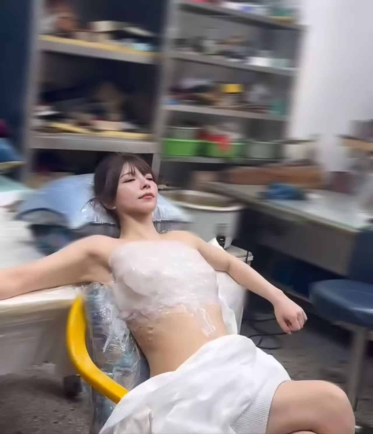 上原亞衣真人倒模過程實拍
