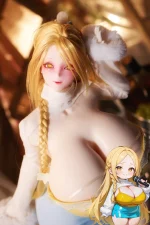 MRLSEXDOLL - Ella - 66cm｜金髮巨乳姐系可插公仔：圖片 8