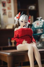 MRLSEXDOLL - 汐音 Shione-chan - 67cm｜H漫傲嬌巨乳可插公仔：圖片 2