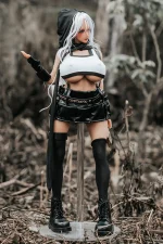 MRLSEXDOLL - Raven - 62cm｜黑肉刺客系可插公仔：圖片 3