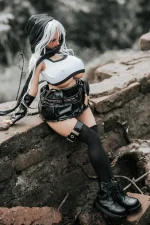 MRLSEXDOLL - Raven - 62cm｜黑肉刺客系可插公仔：圖片 7