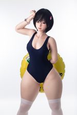 JIUSHENG玖盛娃娃 - 129B Sana - 125cm - B罩杯 - 全矽膠皮紋款 (白膚)：圖片 13