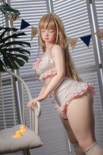 JIUSHENG玖盛娃娃 - 128B Meyo - 125cm - B罩杯 - 全矽膠皮紋款 (閉眼款)：圖片 22