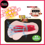 JNPG 名器證明 12 深田詠美 電動版｜女神 1:1 倒模・電動吸吮×高頻震動雙重打擊 三層材料工藝・鉑金材質更柔軟｜深田詠美電動飛機杯：圖片 4