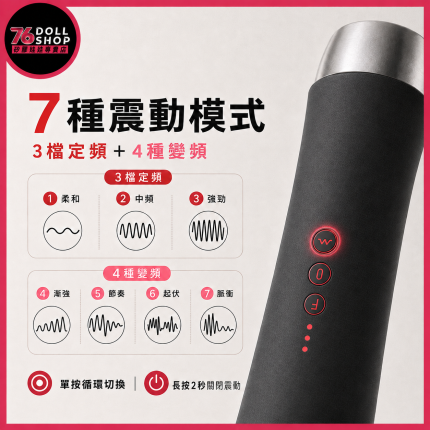 76DOLLS -『隱仕4』76小班推薦｜第二代智能吮吸夾緊飛機杯｜4種自動夾吸＋手動增壓・7種變頻震動｜360°氣囊包覆・磁吸隱私鎖・可拆洗TPE內套｜實體店面・現貨速發 - Image 5