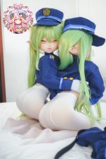 CroissantDoll 羊角社｜鐵道雙子 - 手繪 - 141cm - AA cup｜蔚藍檔案 鐵道雙子：圖片 9