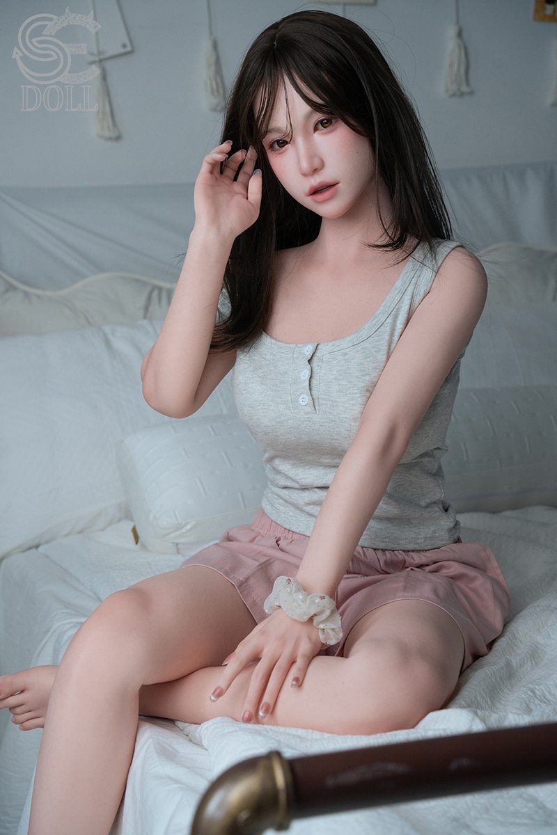 Petite silicone doll