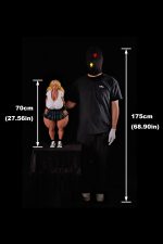 CLM | ClimaxDoll 卡羅漫 - Si70cm SP Chase (Black)｜黑肉 巨乳巨臀可插公仔 - Image 21