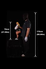 CLM | ClimaxDoll 卡羅漫 - Si70cm SP Chase (Black)｜黑肉 巨乳巨臀可插公仔 - Image 23