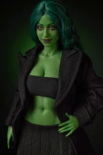 CLM | ClimaxDoll 卡羅漫 - Si70cm KA Renee｜She-Hulk 女浩克 可插公仔：圖片 18