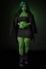 CLM | ClimaxDoll 卡羅漫 - Si70cm KA Renee｜She-Hulk 女浩克 可插公仔：圖片 11