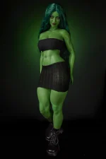 CLM | ClimaxDoll 卡羅漫 - Si70cm KA Renee｜She-Hulk 女浩克 可插公仔：圖片 3