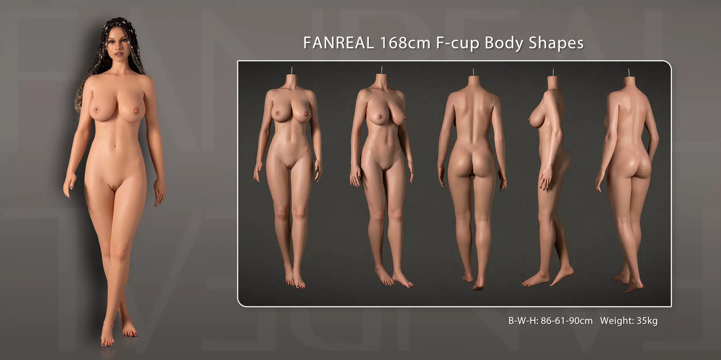 168cm - F cup