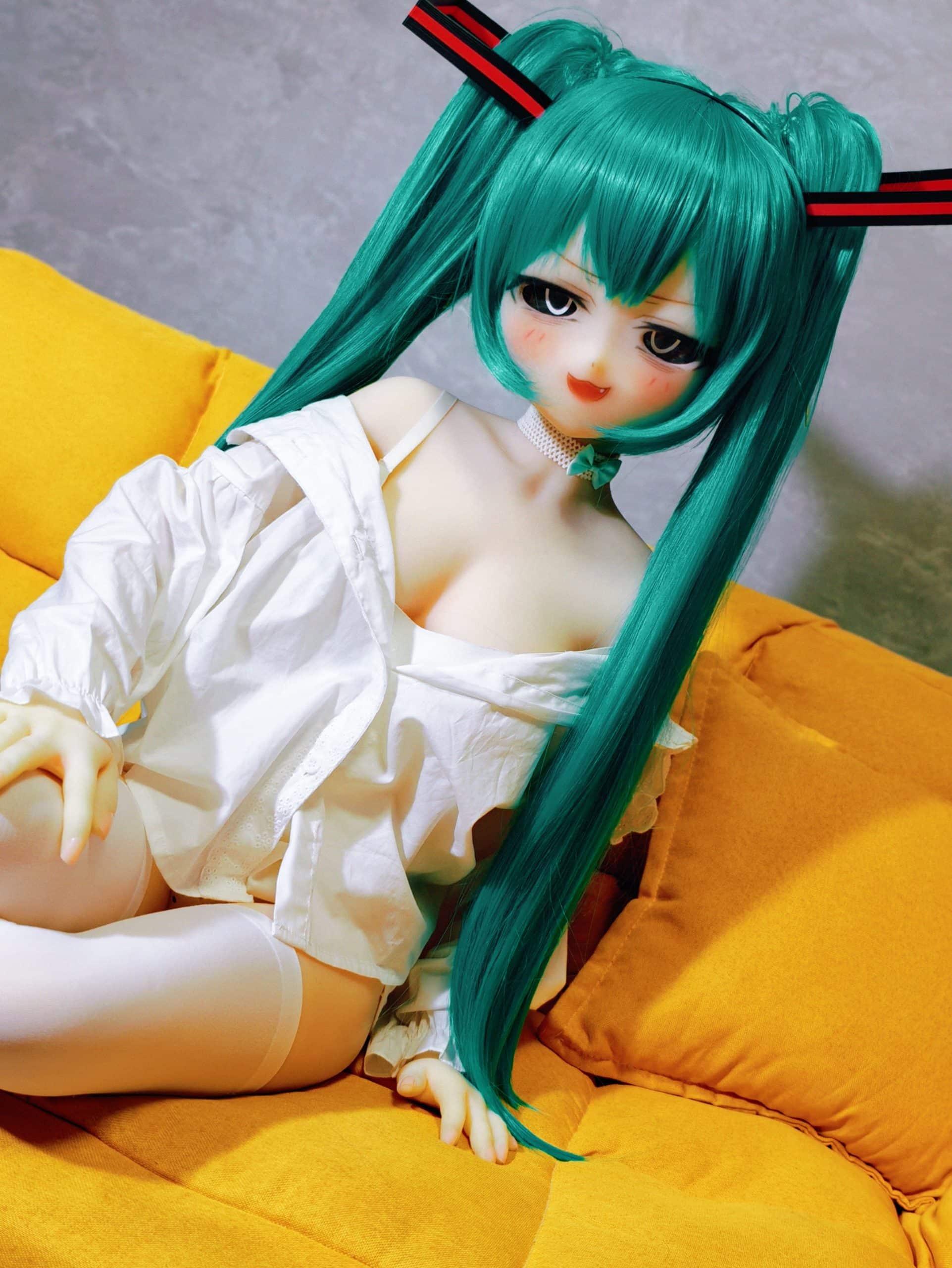 VOCALOID 初音未來 雌小鬼 Miku Cosplay 二次元娃娃 凹凸咪 M11 135cm B Cup