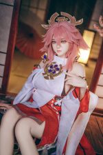 BEZLYA彼之良娃娃 -風鈴3號Pro妝 - 155Mcm- 2.2CF - Ecup｜原神 八重神子 矽膠娃娃 - Image 14